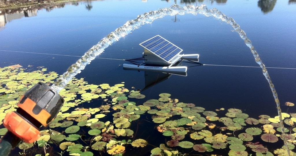  Floating Portable Solar Pump